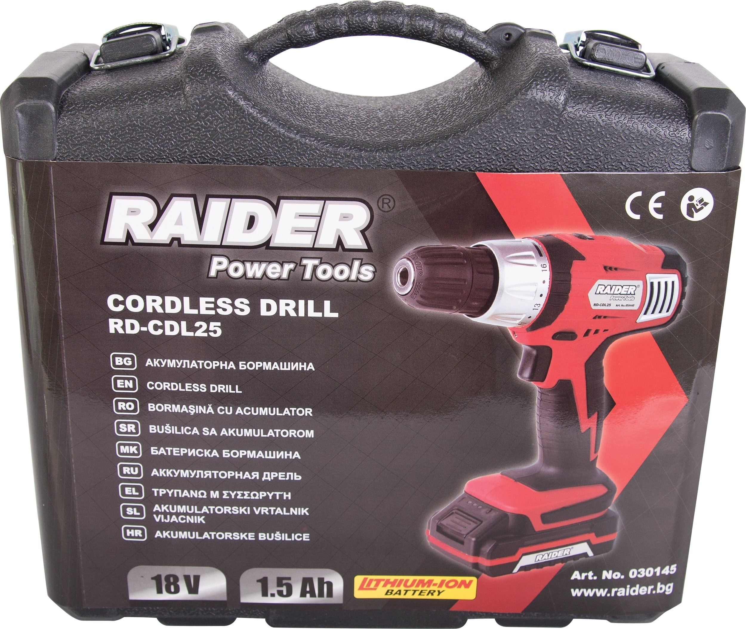 Δραπανοκατσάβιδο Με Μπαταρία Li-Ion 18V Raider