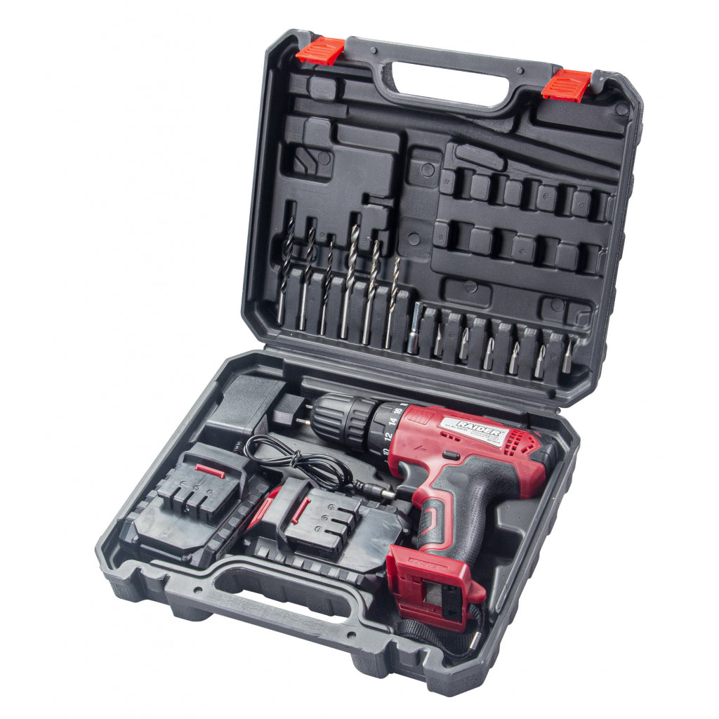 Raider Δραπανοκατσάβιδο Μπαταρίας 12V 2X1.5Ah