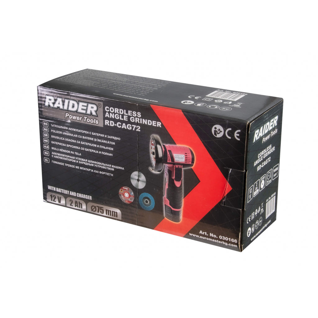 Raider Rd-Cag72 Τροχός Mini Με 1 Μπαταρία 2Ah