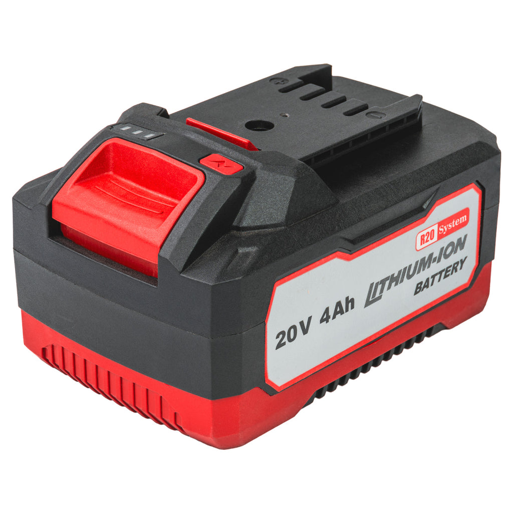 Γωνιακός Τροχός 125mm Με Μπαταρία R20 4Ah 2 Δίσκοι Κοπής Και Πλαστική Θήκη RAIDER PRO RDP-AG75