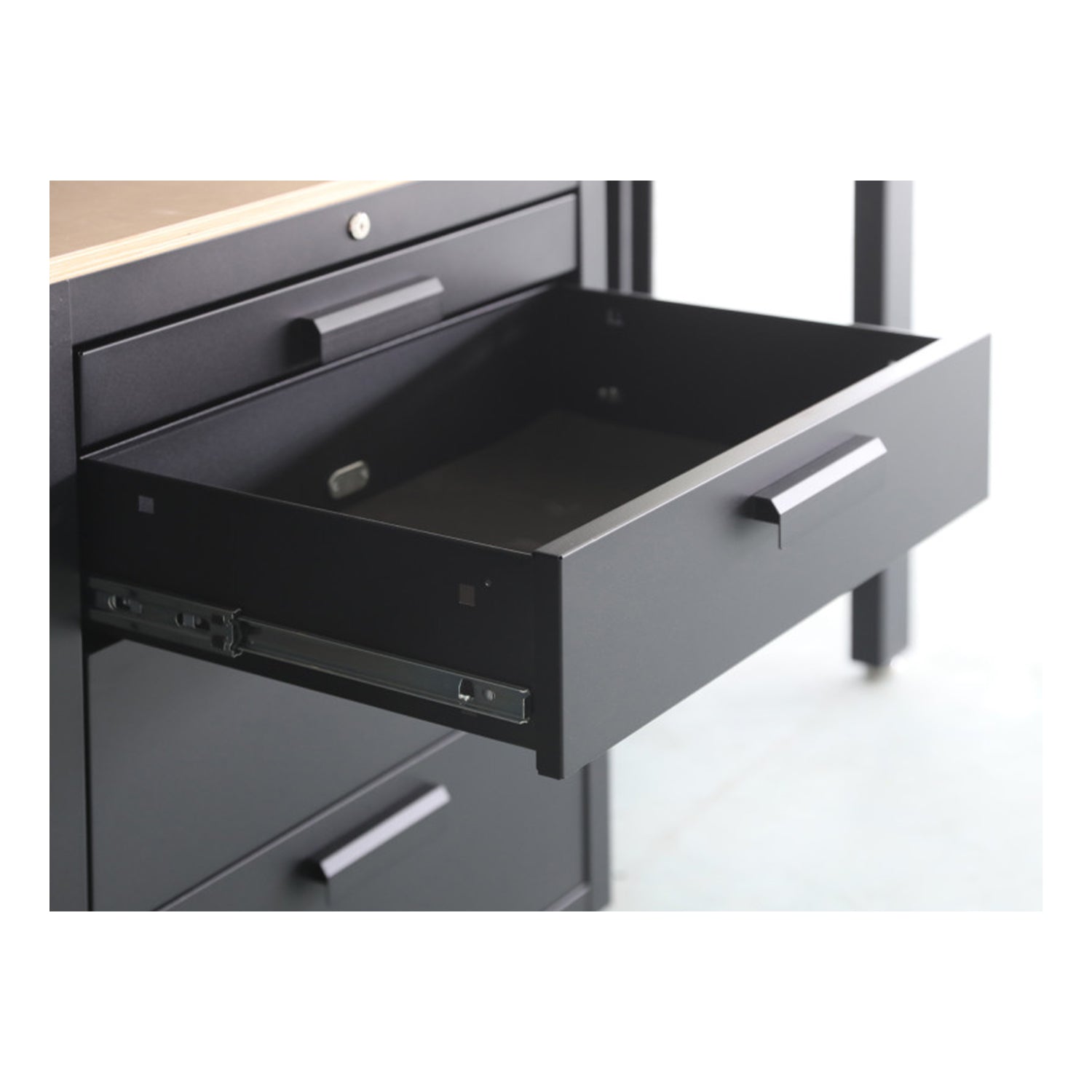 Σετ Πρεμιουμ Μεταλλικα Μοντερνα Επιπλα Για Εργαστηριο 8 Τεμαχια Ματ Μαυρο