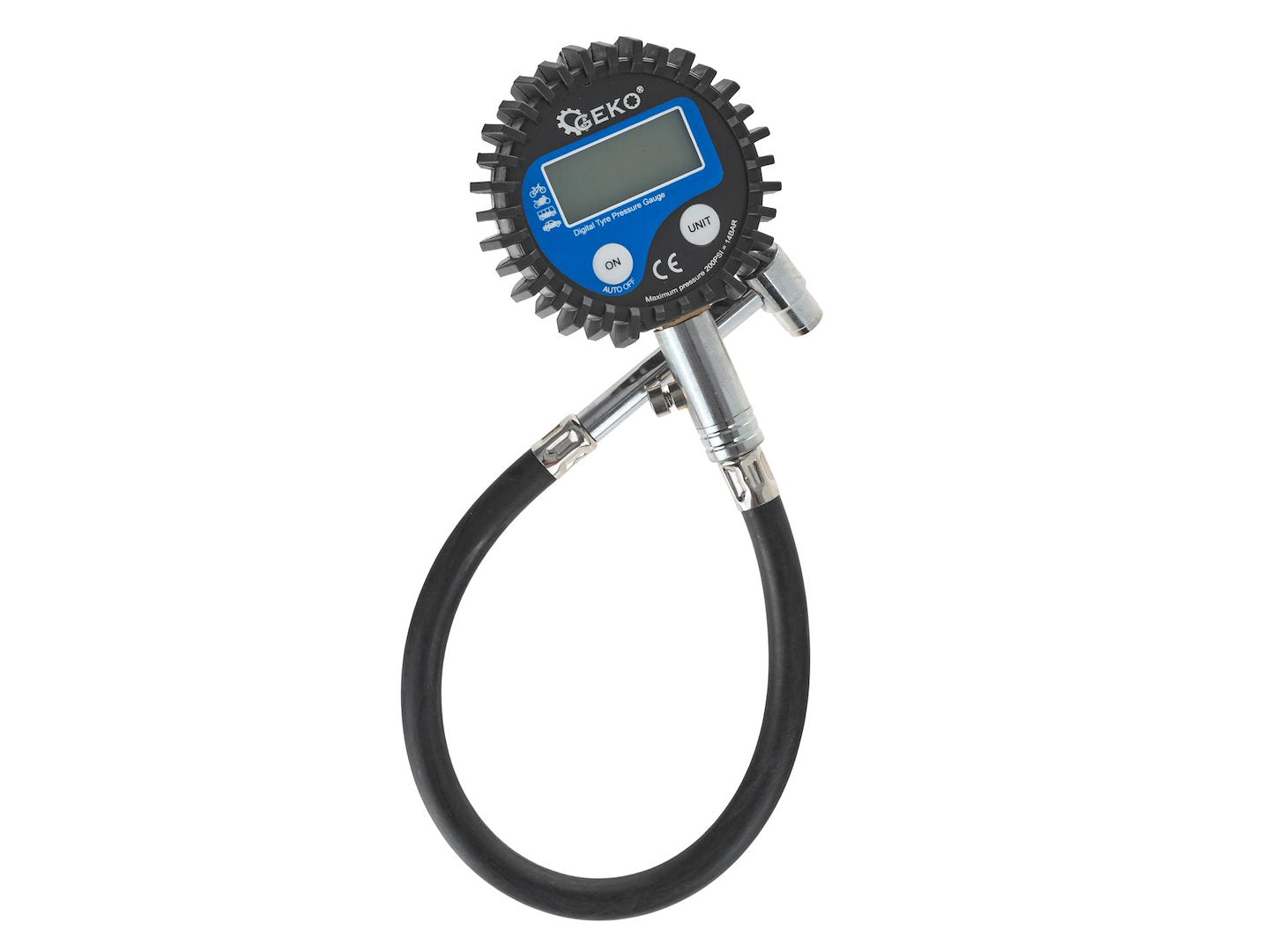 Μανόμετρο Ψηφιακό Για Έλεγχο Πίεσης Ελαστικών GEKO
