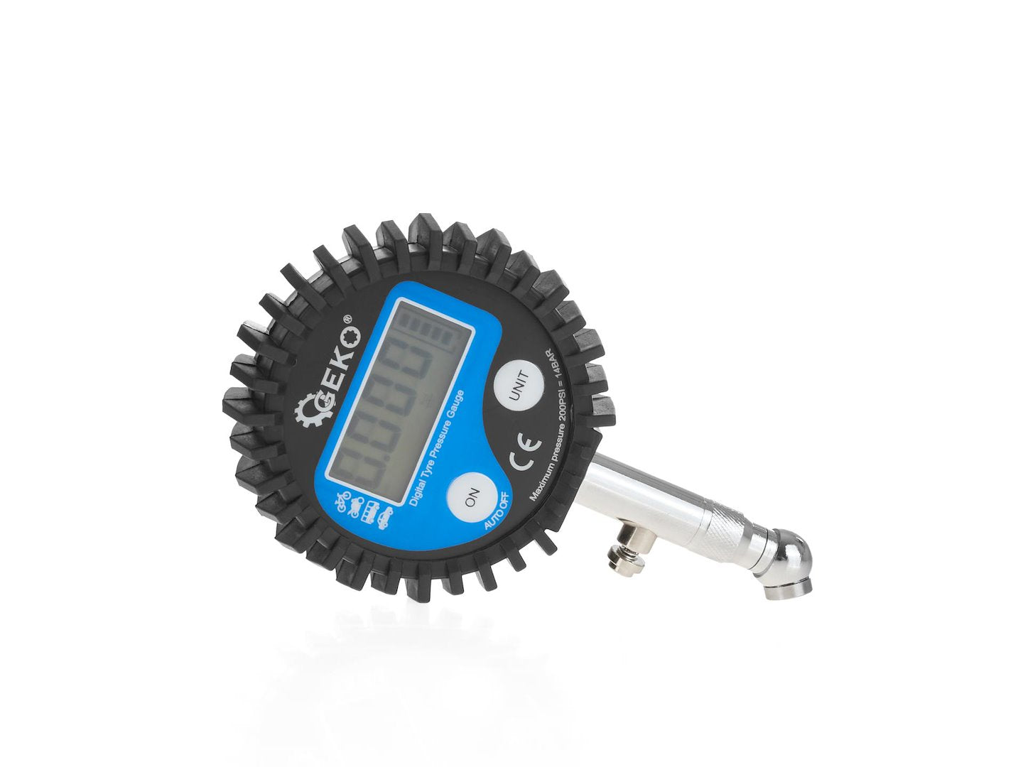 Ψηφιακό Μανόμετρο Για Έλεγχο Πίεσης Ελαστικών GEKO