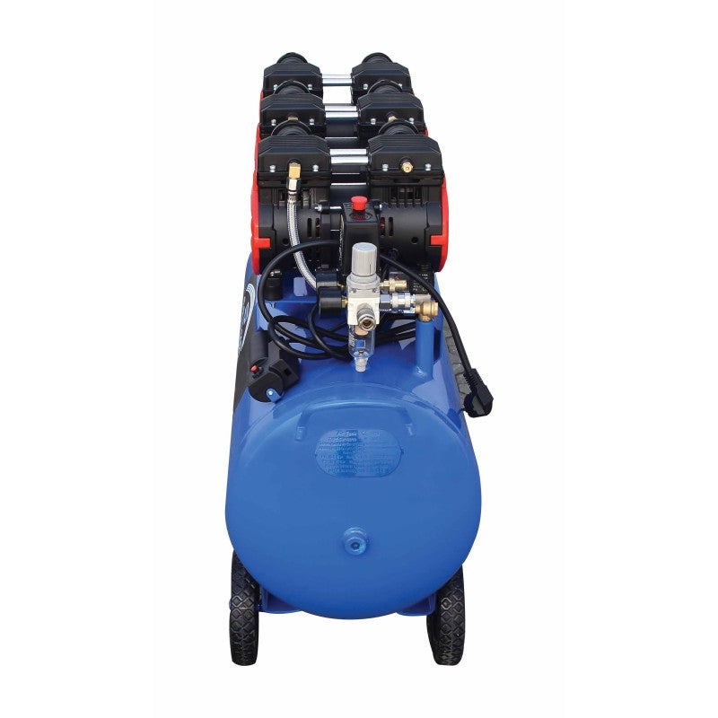 Αεροσυμπιεστής Χαμηλού Θορύβου Χωρίς Λάδι 100L 3400W SATRA