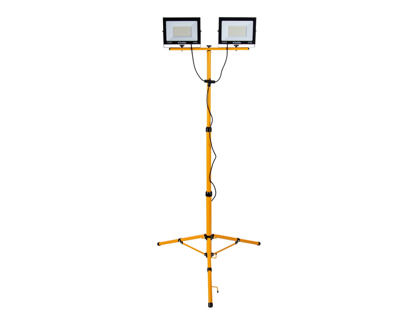 Λάμπα Led Εργασίας 2 X 100W 6500K Με Ρυθμιζόμενο Τρίποδο Στήριξης