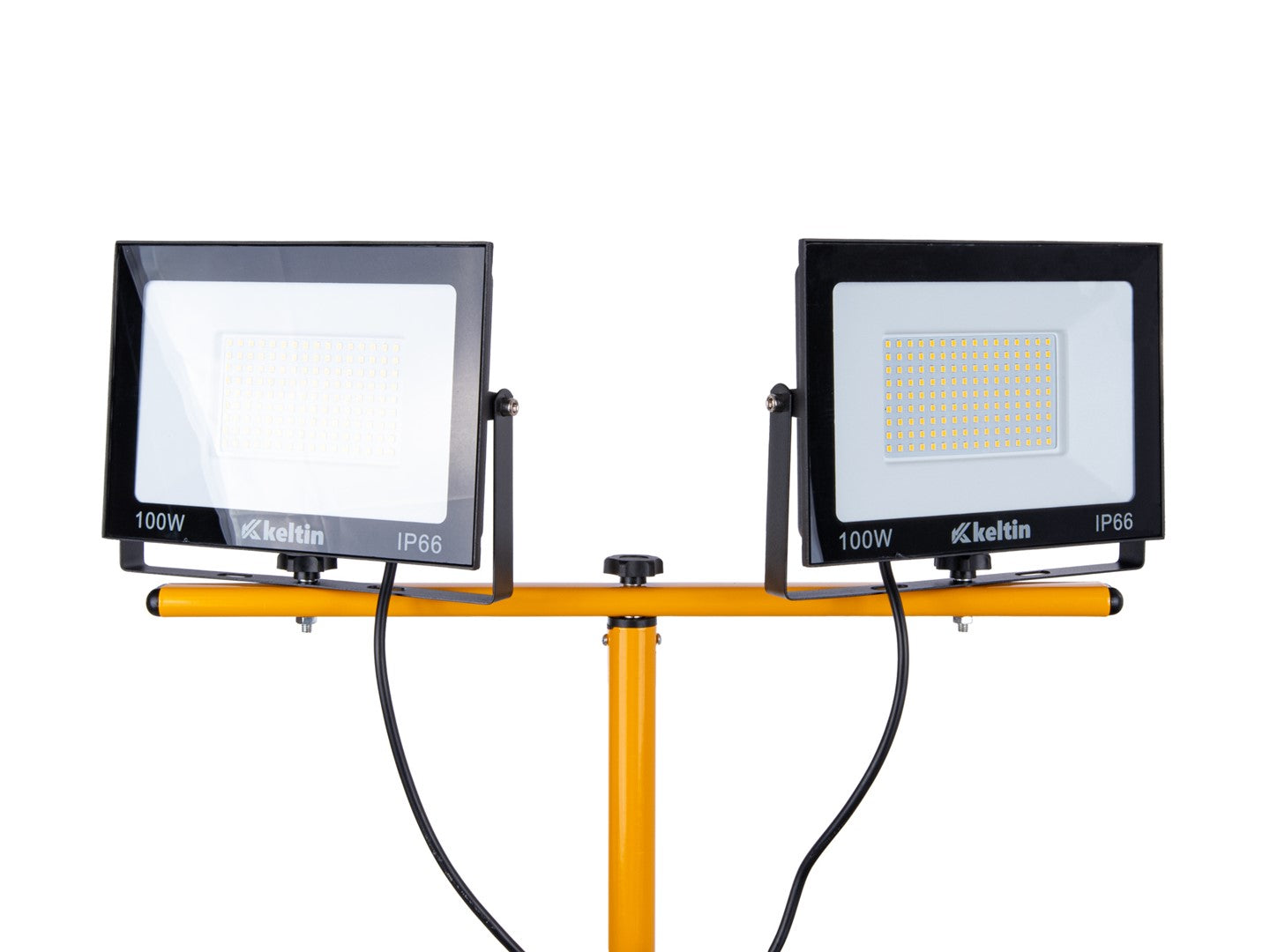 Λάμπα Led Εργασίας 2 X 100W 6500K Με Ρυθμιζόμενο Τρίποδο Στήριξης
