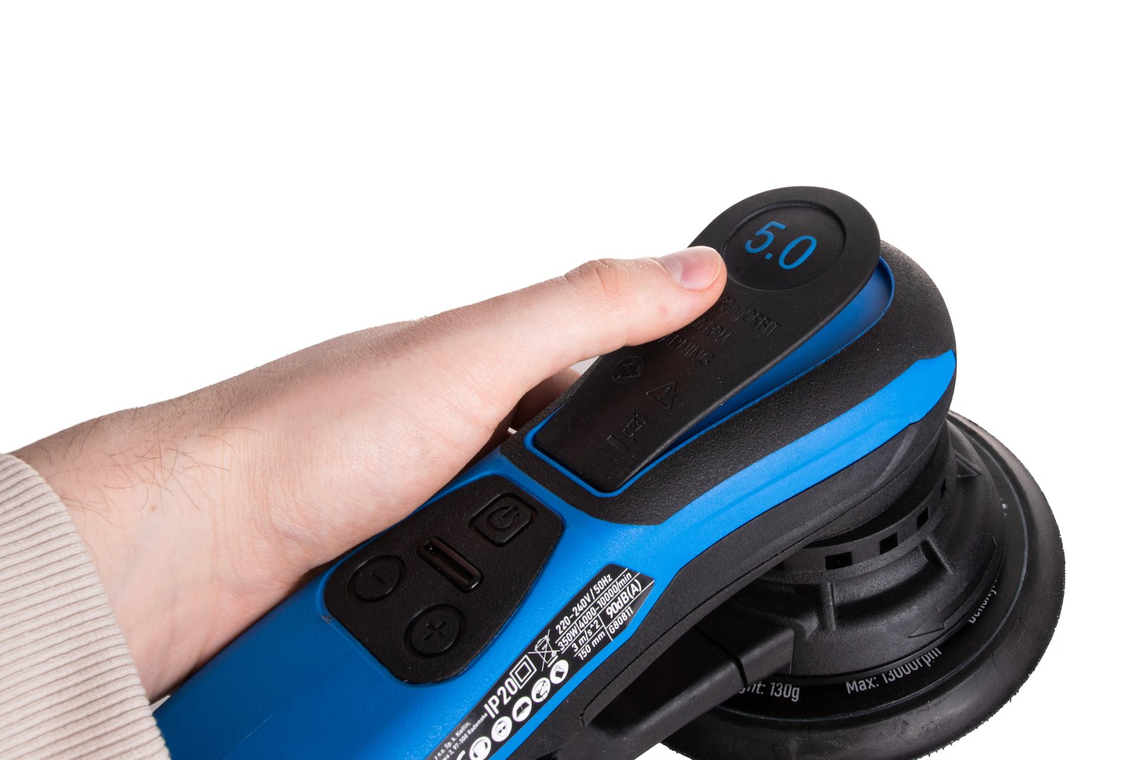 Έκκεντρο Τριβείο 150mm Ρεύματος 350w