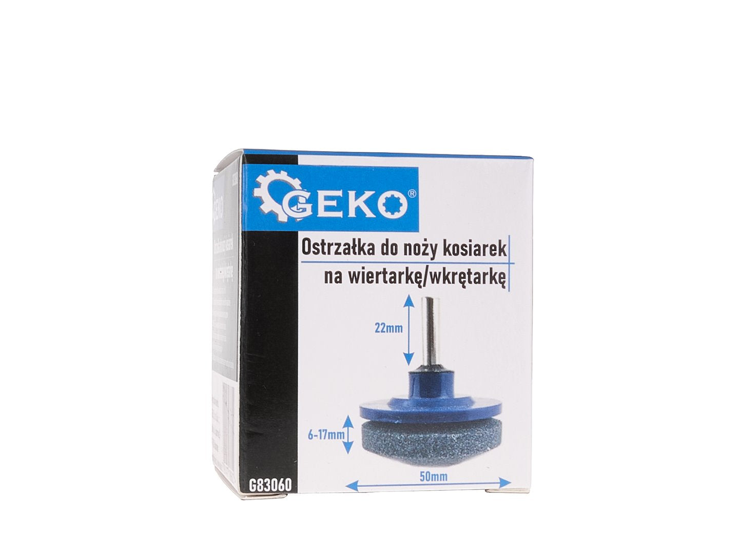 Συσκευή Τροχίσματος Λεπίδων Χλοοκοπτικής Μηχανής Με Πέτρα Λείανσης Ø50mm Αξονάκι 6mm