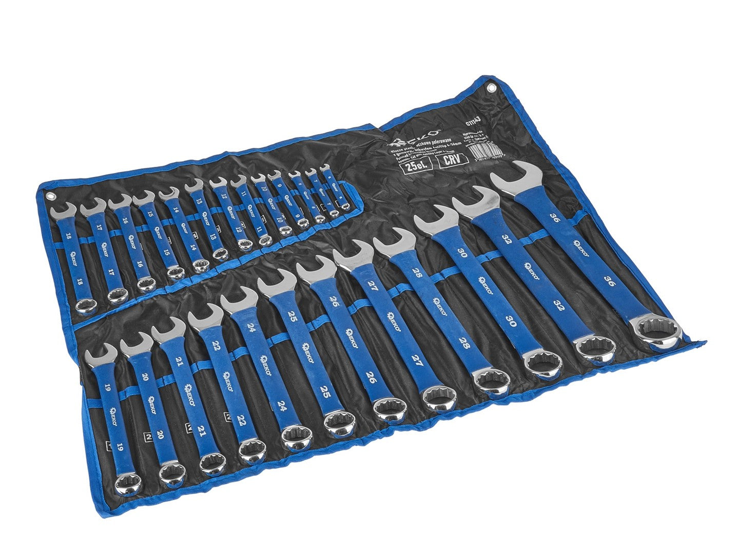 Σετ 25 Γερμανοπολύγωνα Κλειδιά Με Αντιολισθητική Λαστιχένια Λαβή 6-36Mm