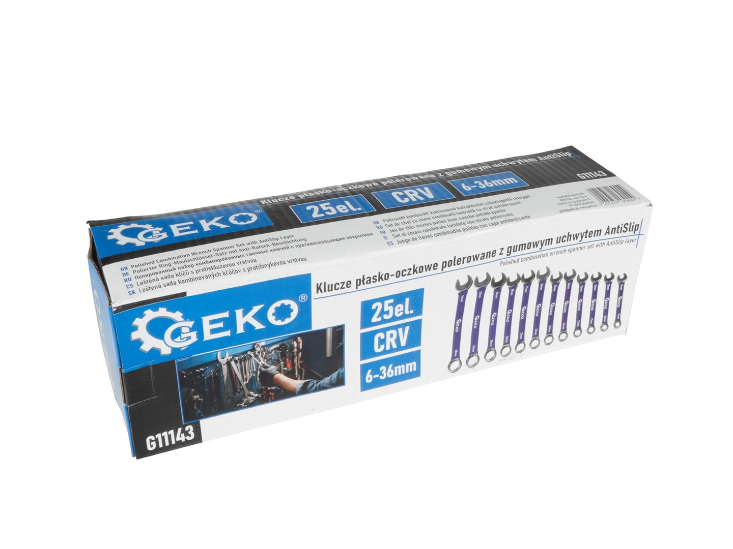 Σετ 25 Γερμανοπολύγωνα Κλειδιά Με Αντιολισθητική Λαστιχένια Λαβή 6-36Mm