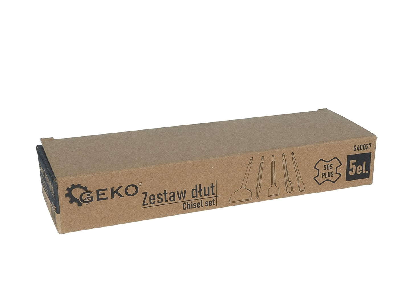 Geko G40027 Σετ Καλέμι 5Τμχ Με Υποδοχή Sds Plus