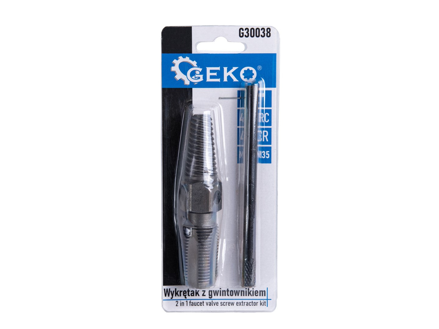 Εξολκέας Βιδών 1/2'' Για Βρύσες 2 Σε 1 Geko