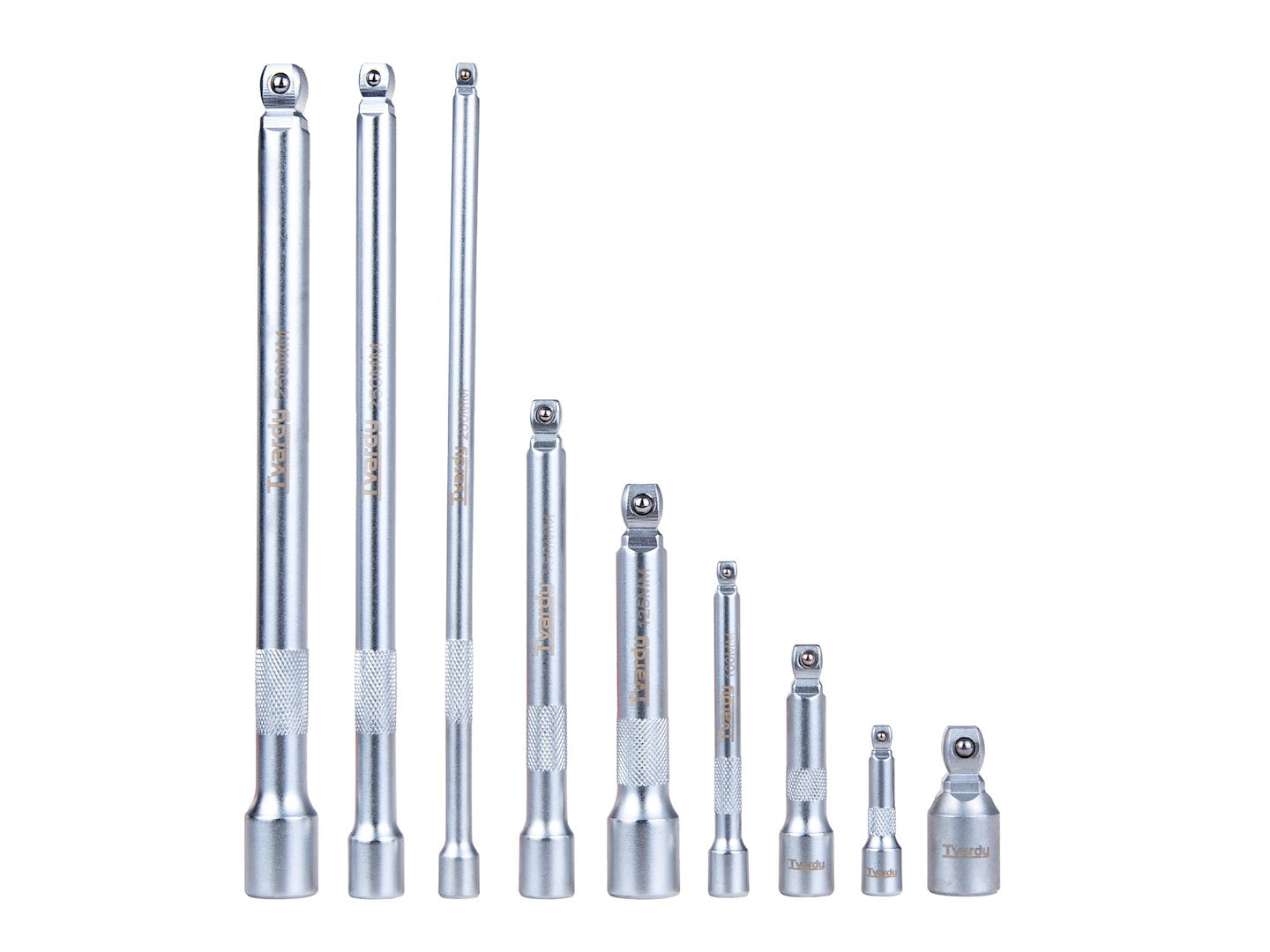 Σετ Προεκτάσεις Αρθρωτές 1/4" 3/8" 1/2" 9Τμχ CrV