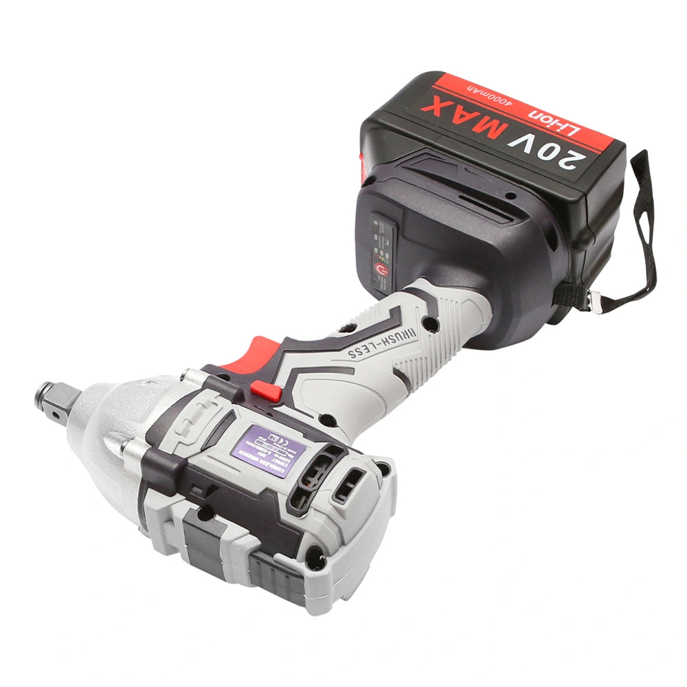 Πιστόλι Κρούσης Brushless Με Μπαταρία 20V 4000Mah 320Nm