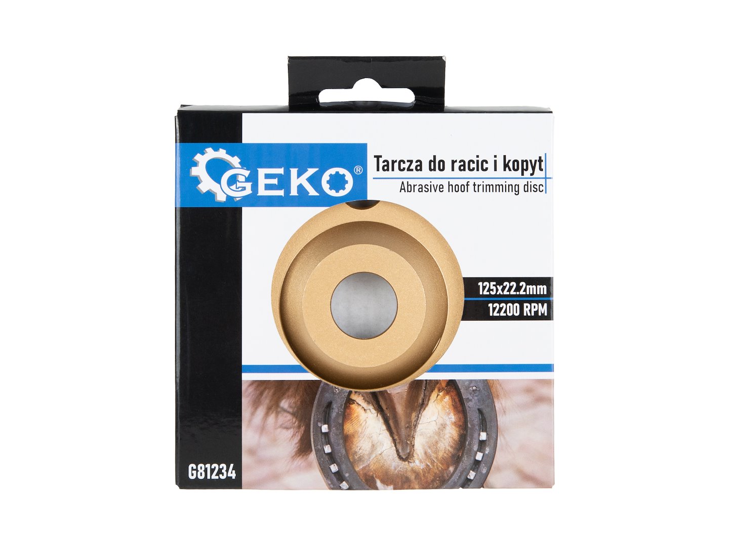 Δίσκος Λείανσης-Λειαντικός Δίσκος 125mm GEKO