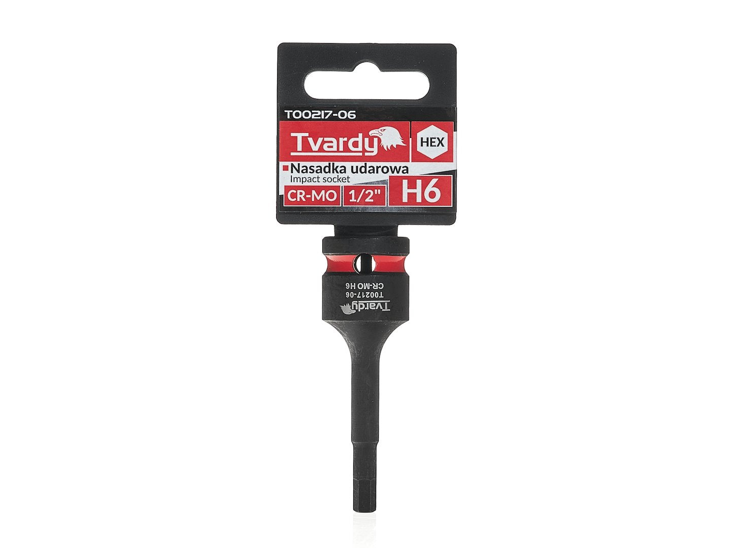 Καρυδάκι Κρουστικό Με Μύτη Άλλεν H6 1/2" CR-MO TVARDY