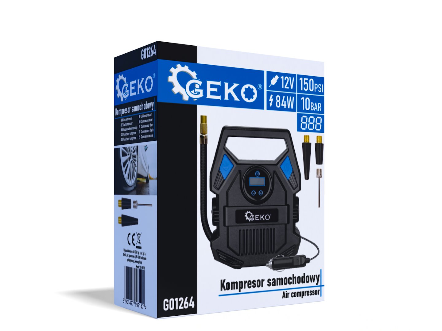 Αεροσυμπιεστής-Κομπρεσέρ Αέρος Αυτοκινήτου 12V 84W