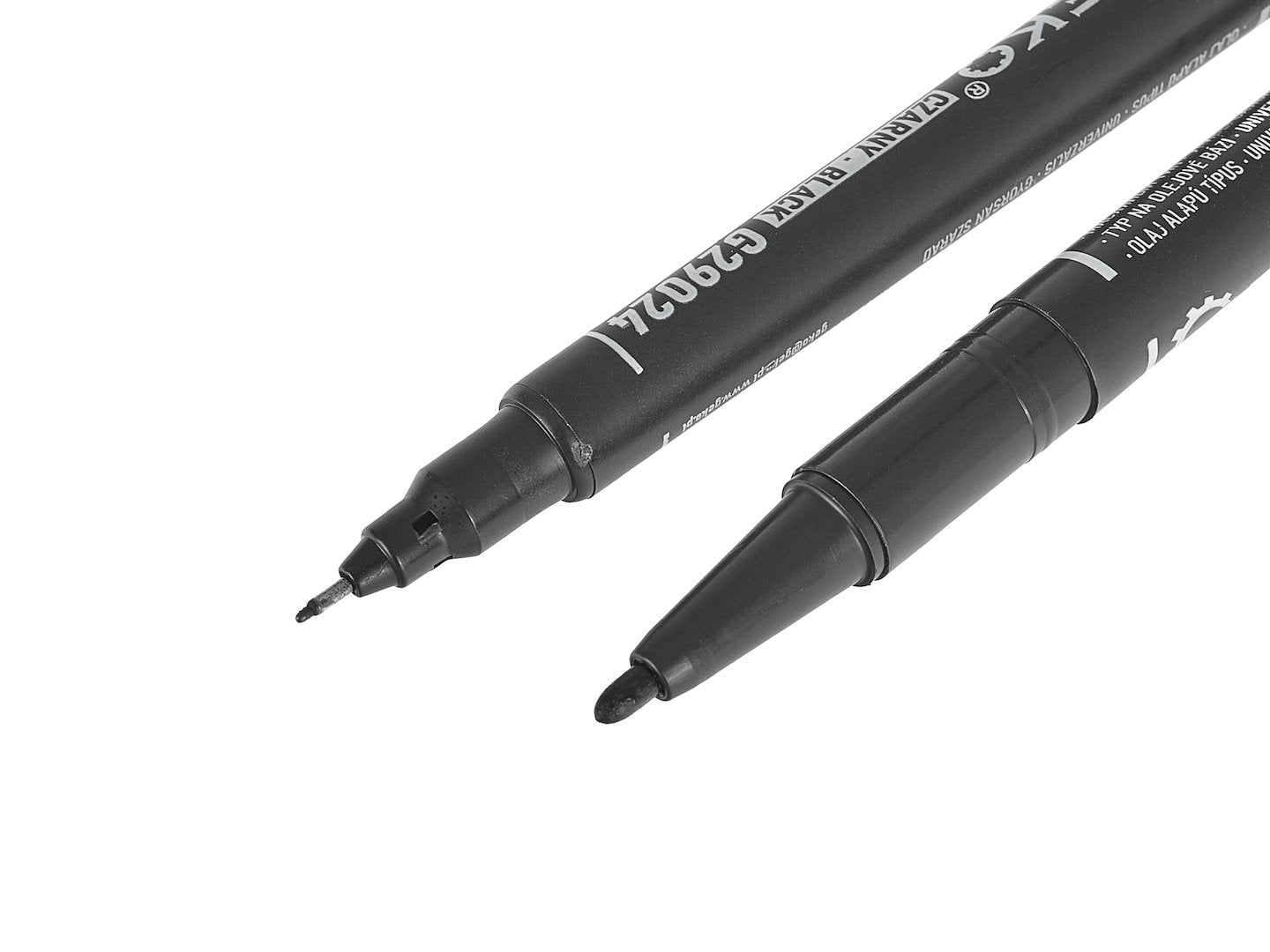 Μαρκαδόρος Μαύρος Ανεξίτηλος Γενικής Χρήσης Με 2 Άκρες