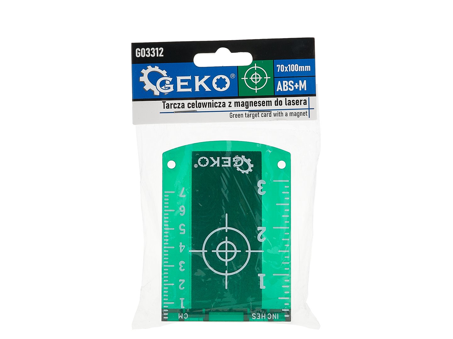 Στόχος Για Αλφάδι Laser Πράσινος Με Μαγνήτες