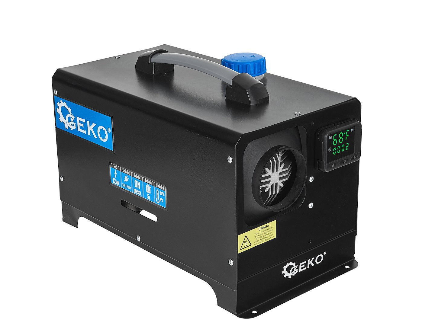 Αυτόνομος Αερόθερμος- Θερμαντήρας Αέρα Πετρελαίου Diesel 12V/230V 12kw