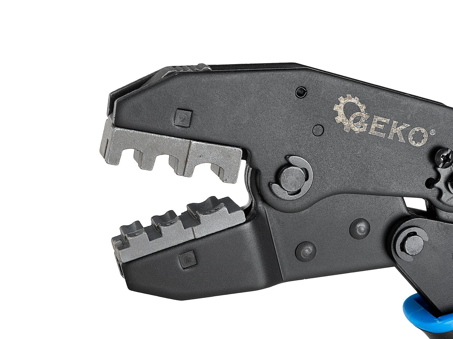 Πρέσα Ακροδεκτών-Πένσα Σετ Πρεσαρίσματος Ακροδεκτών Με 5 Εναλλάξιμες Κεφαλές GEKO