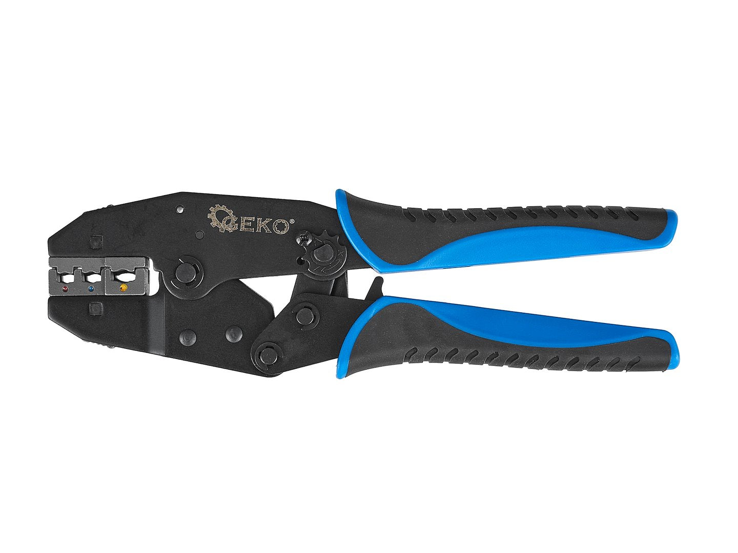 Πρέσα Ακροδεκτών-Πένσα Σετ Πρεσαρίσματος Ακροδεκτών Με 5 Εναλλάξιμες Κεφαλές GEKO