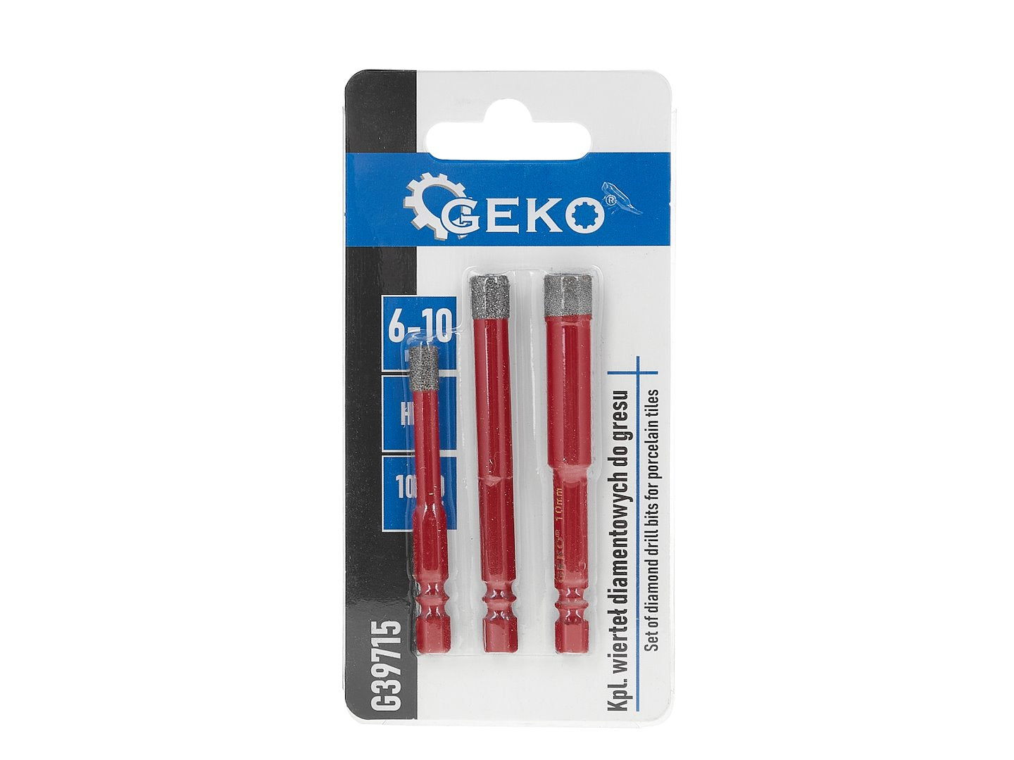 Σετ Τρυπάνια Διαμαντέ-Διαμαντοτρύπανα Για Κεραμικά Πλακίδια, Γρανιτοπλακίδια, Πλακίδια Τοίχου 6-10mm