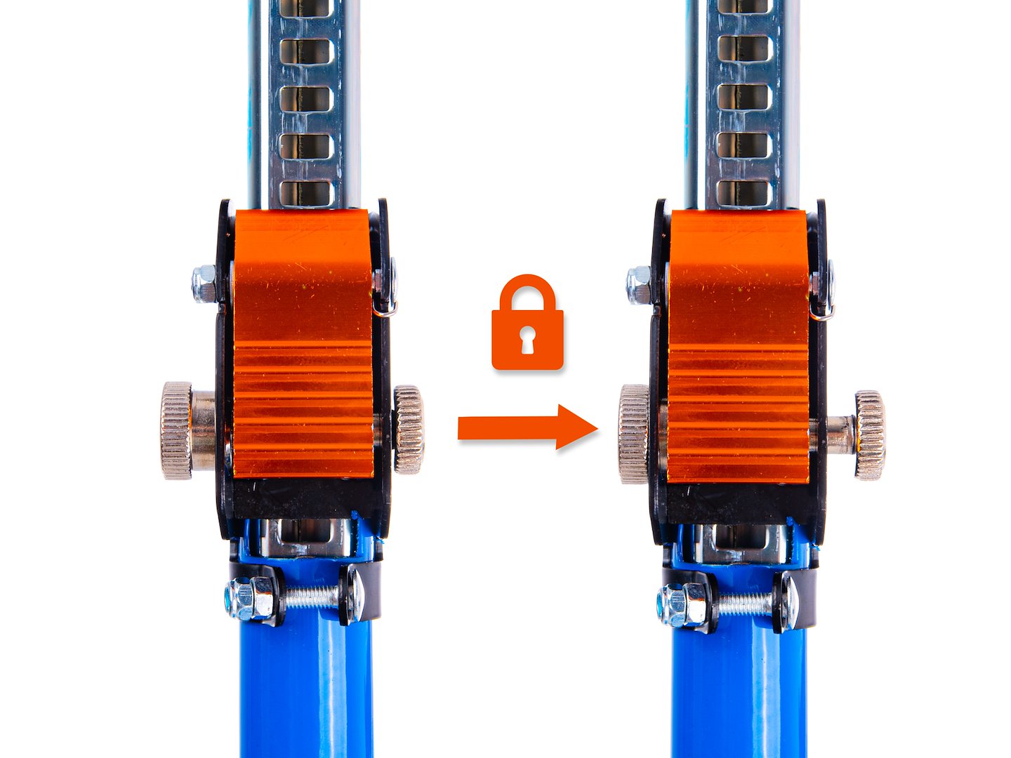 Βάση Τηλεσκοπική Πλακιδίων 60kg 160-290cm GEKO