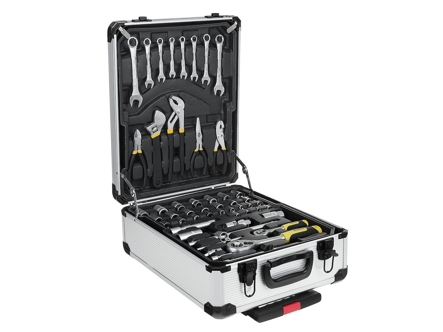 Βαλίτσα Με Εργαλεία Τροχήλατη Αλουμινιού 187Τμχ