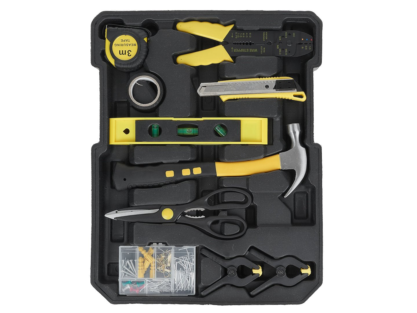 Βαλίτσα Με Εργαλεία Τροχήλατη Αλουμινιού 187Τμχ