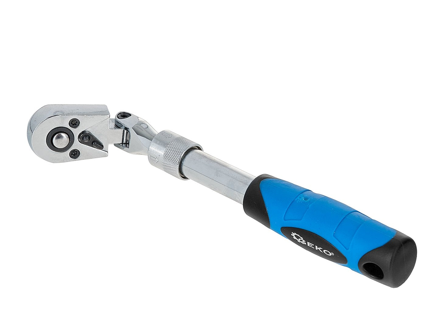 Kαστάνια 1/4" Με Ρυθμιζόμενη Τηλεσκοπική Λαβή 210-278mm Και Αρθρωτή Κεφαλή 72T CRV