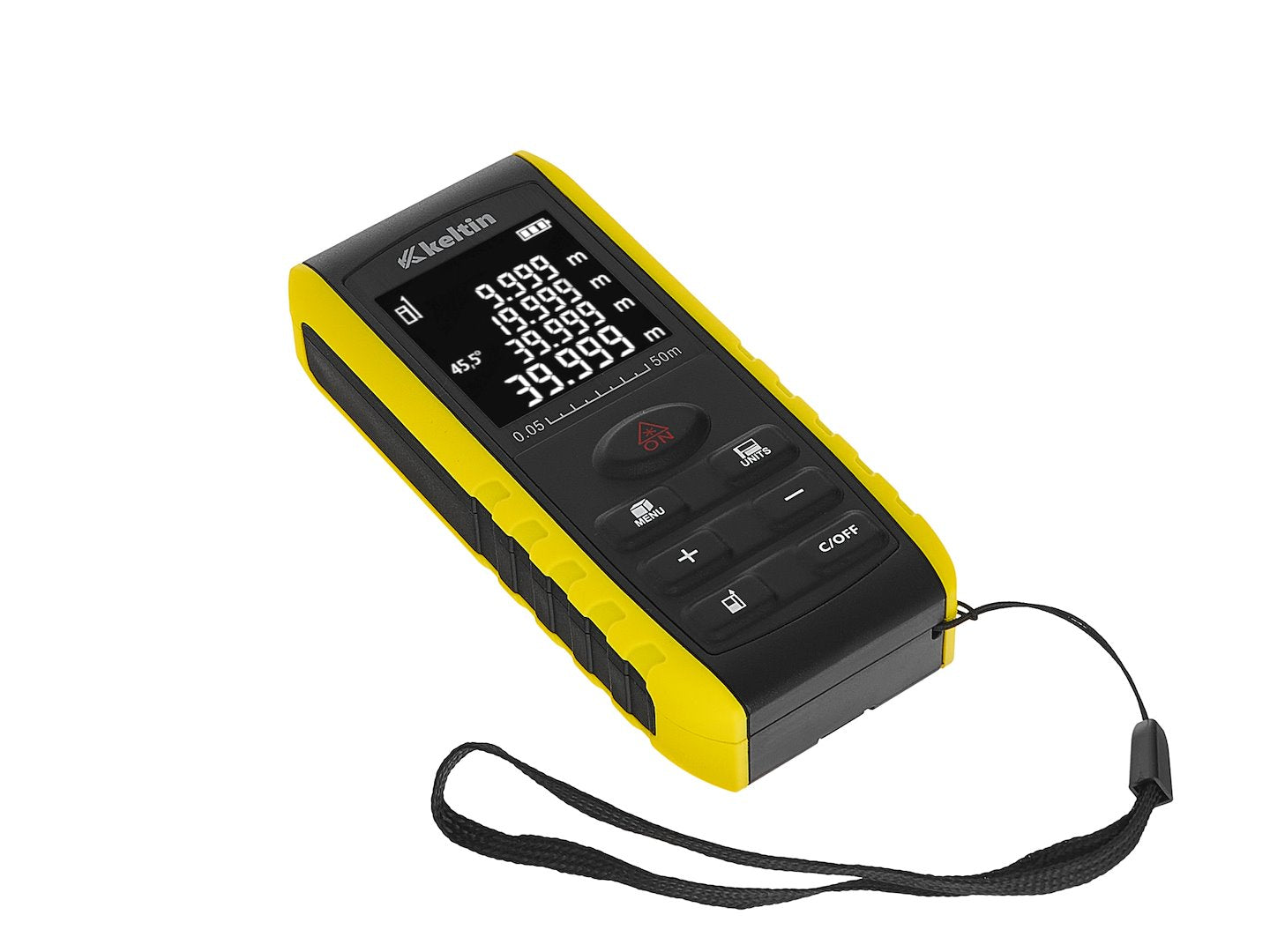 Μετρητής Απόστασης Με Laser 2 Σε 1 Με Λειτουργία Μέτρησης Γωνίας KELTIN