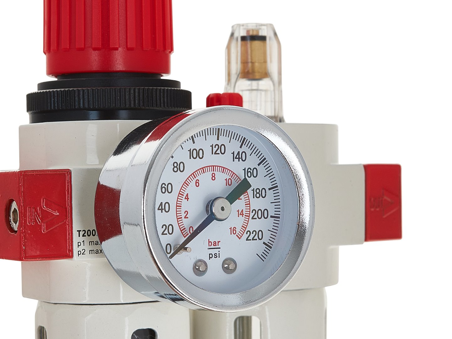 Φίλτρο Νερού Και Λιπαντήρας Με Ρυθμιστή Πίεσης 1/4" TVARDY