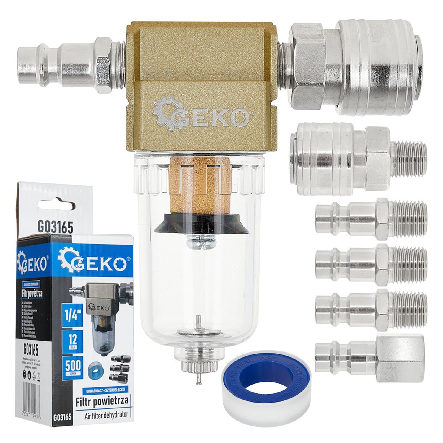 Φίλτρο Αέρα Με Διαχωριστή Νερού 1/4"