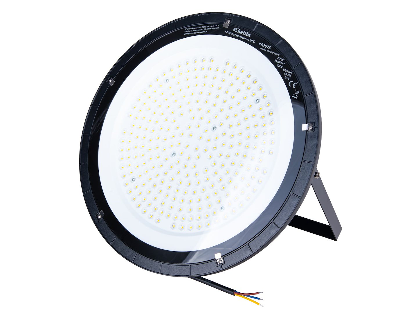 Βιομηχανική Λάμπα Led Highbay 200w 24000Lm 4500K IP65 KELTIN