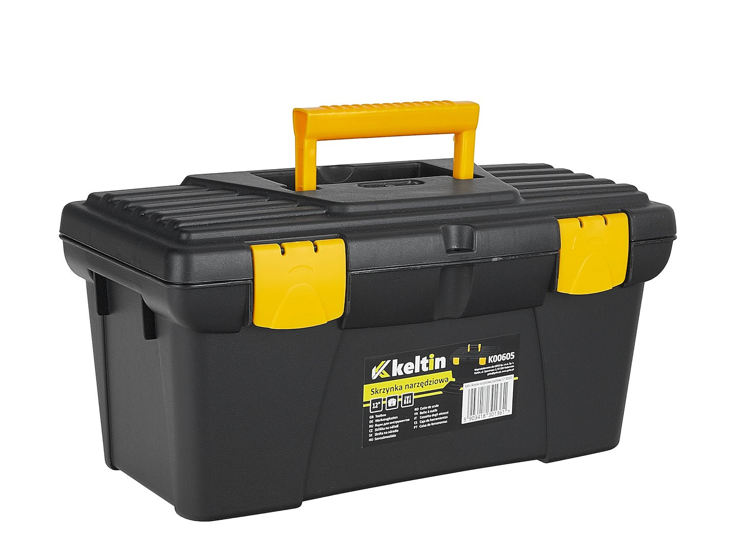 Πλαστική Εργαλειοθήκη Αποθήκευσης 32x17x17cm KELTIN