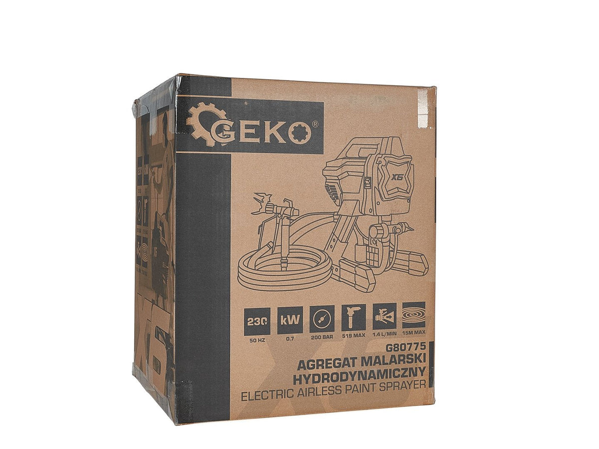 Πιστόλι-Αντλία Βαφής Airless X6 GEKO
