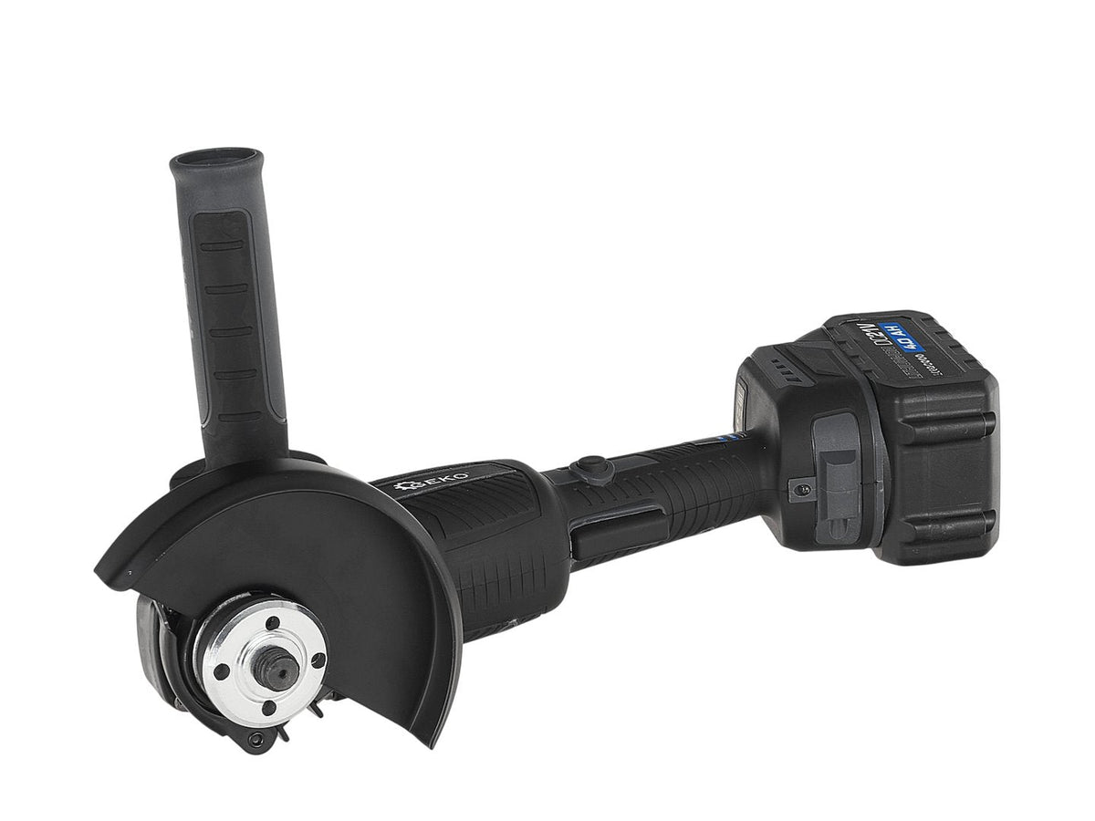 Επαναφορτιζόμενος Γωνιακός Τροχός 125mm 950W 21V Mε 2 Μπαταρίες 4Αh GEKO