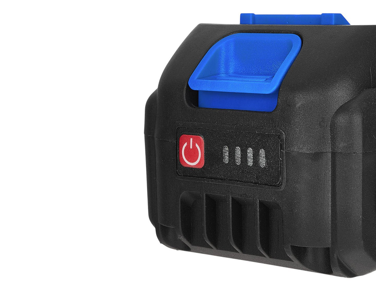 Επαναφορτιζόμενος Γωνιακός Τροχός 125mm 950W 21V Mε 2 Μπαταρίες 4Αh GEKO