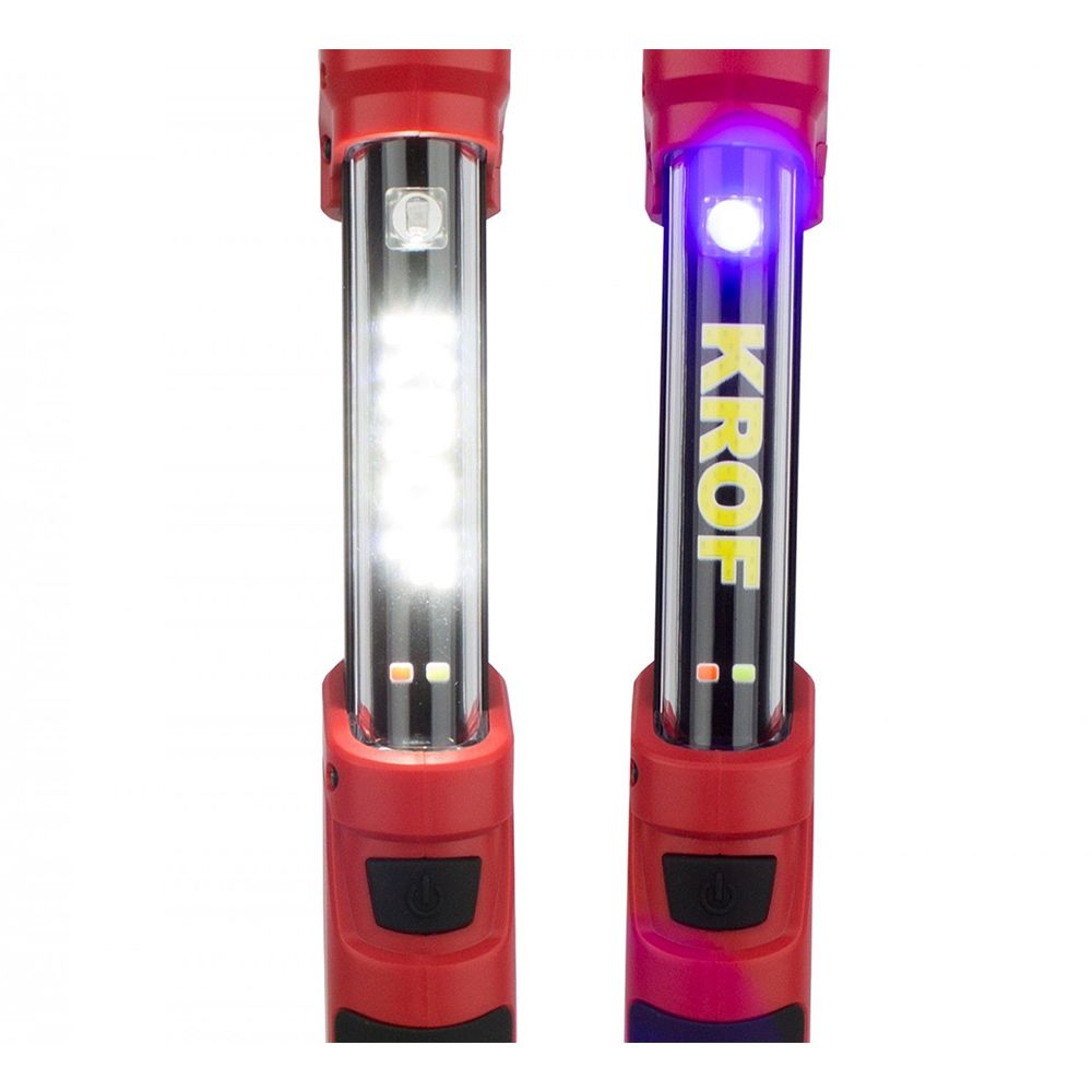 Kroftools Φωτισμός Εργασίας Επαναφορτιζόμενος Leduv Με Φωτεινότητα Έως 2000Lm