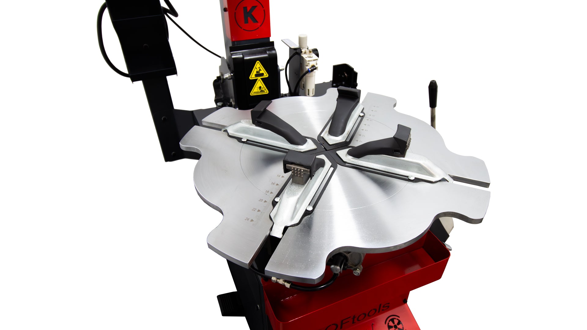 Ξεμονταριστής Ελαστικών Με Αυτόματο Βραχίονα Runflat 24" 220V