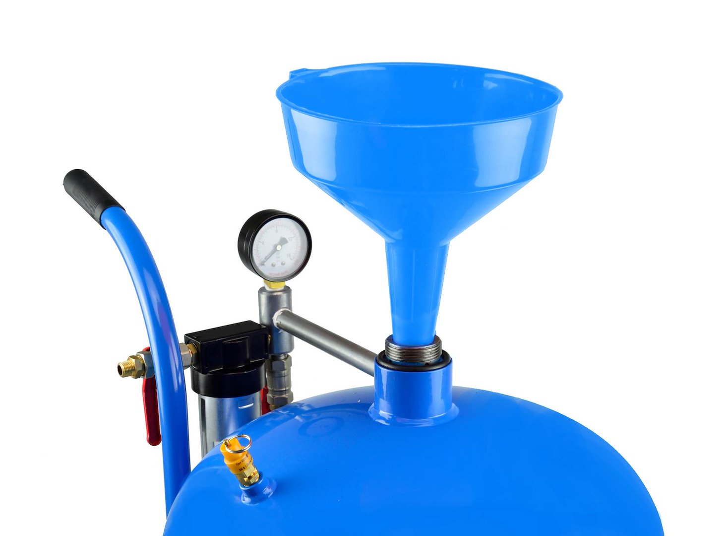 Φορητή - Κινητή Αμμοβολή με Μανόμετρο 76 L