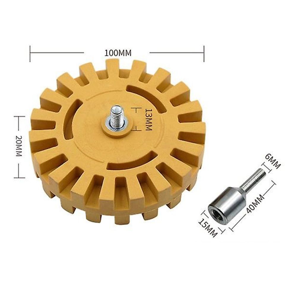 Οδοντωτη Γομα Για Αφαιρεση Ακαθαρσιων Και Κολλασ Aok, Δισκοσ Καουτσουκ Για Καθαρισμο Αυτοκολλητου