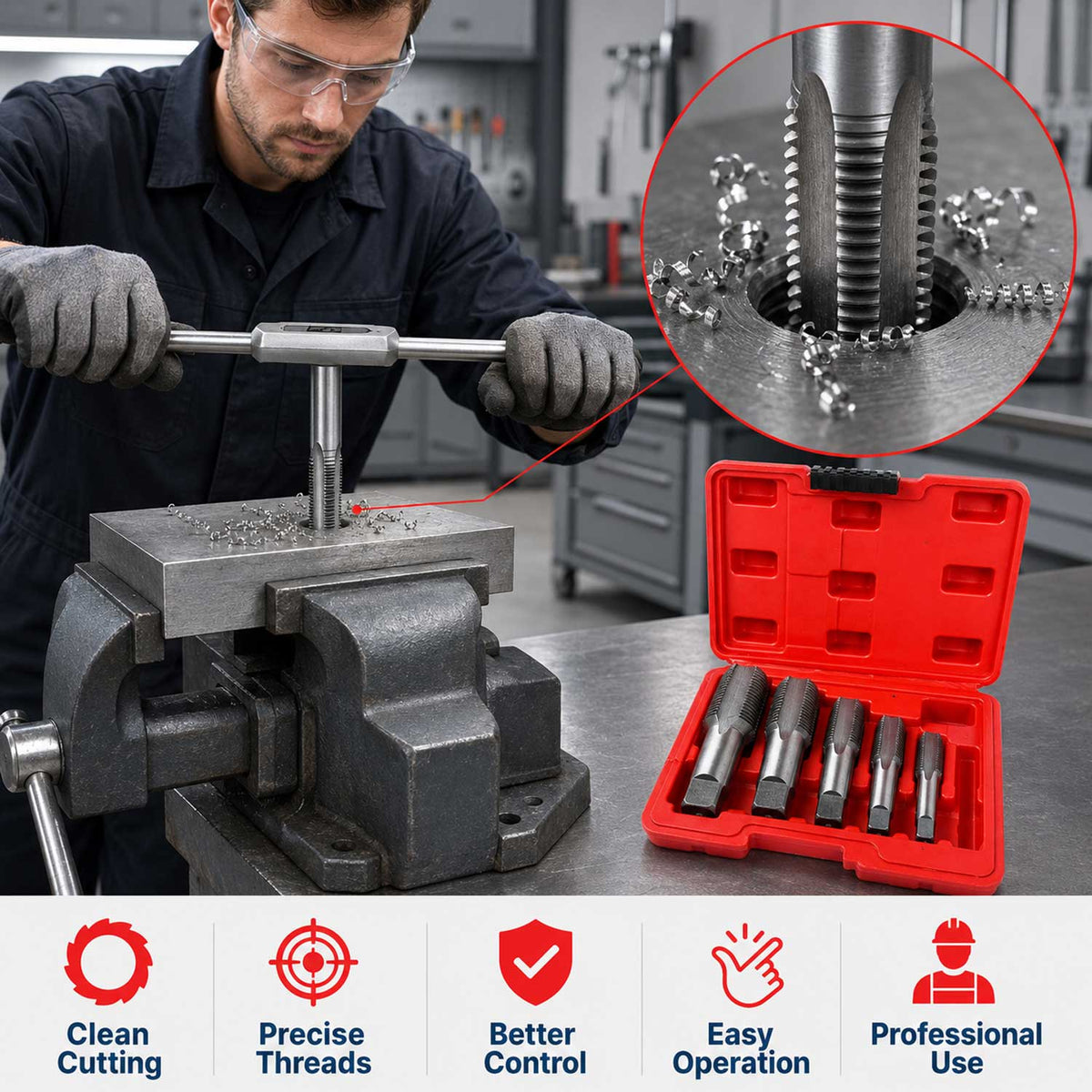 Σετ Κολαούζα 6Τμχ GEBO TOOLS