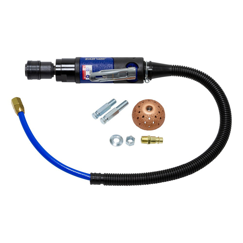 Πνευματικός Τροχός Biax Με Γρήγορο Τσοκ Hex 1/4 Για Λείανση Ελαστικών Zionair