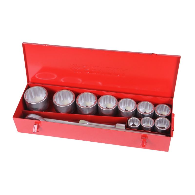 Σετ Καρυδακια Bihexagonale 1'' Με Καστανια 36-80Mm