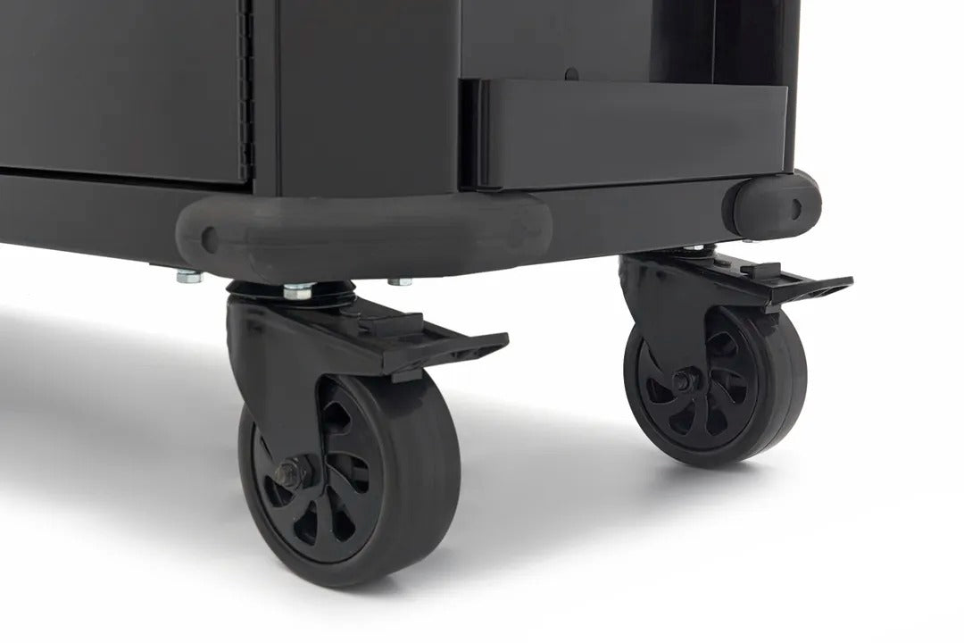 Εργαλειοφόρος Τροχήλατος Επαγγελματικός Με 10 Συρτάρια Με Πάγκο Εργασίας 147cm Με Ξύλινη Επιφάνεια HBM Ολλανδία