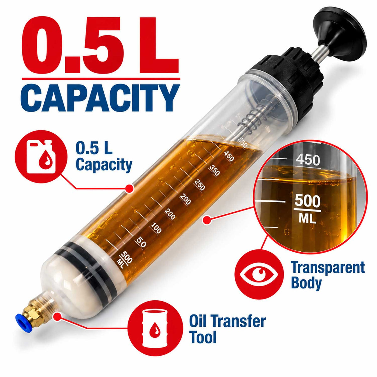 Bαλβονιέρα 0.5L GEBO TOOLS