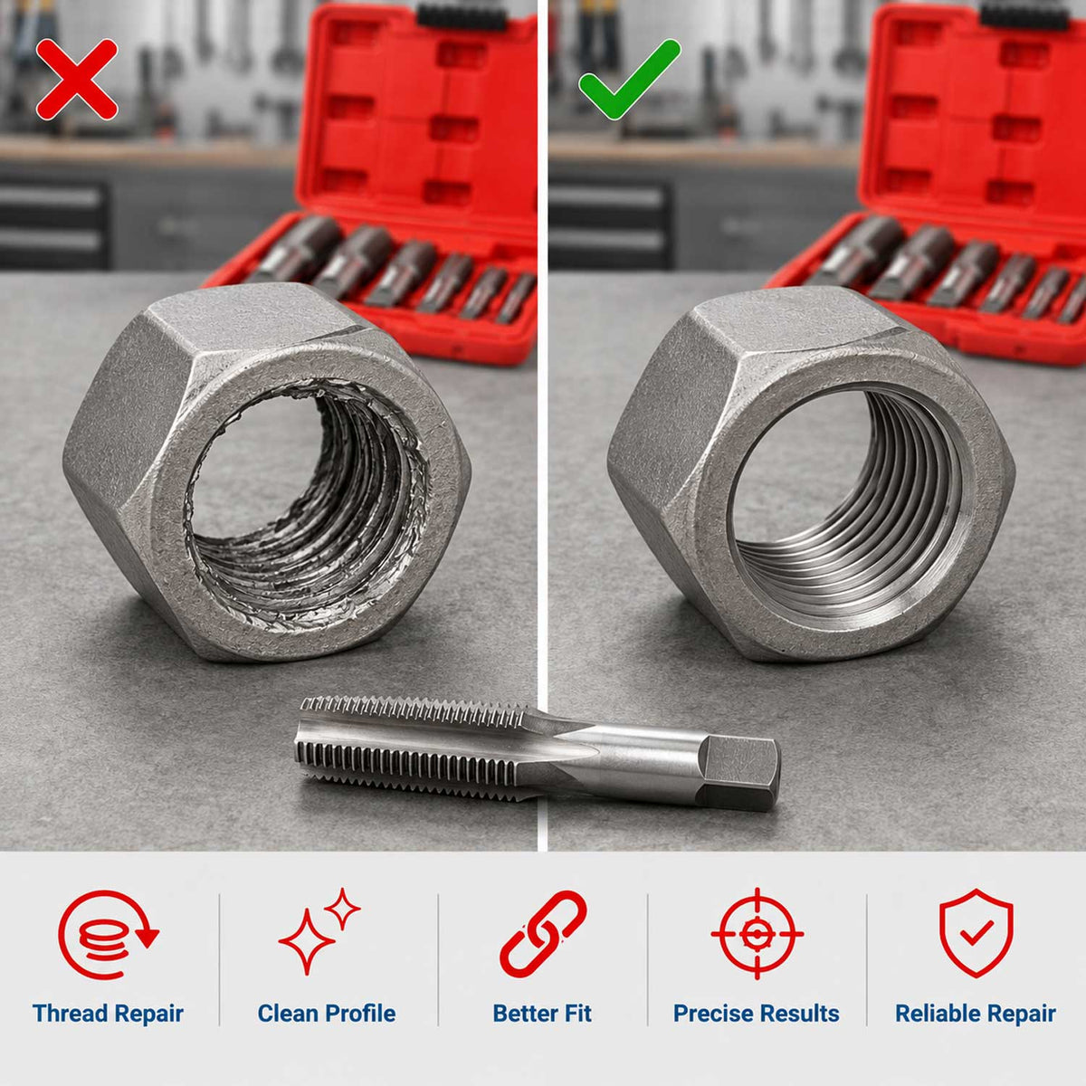 Σετ Κολαούζα 6Τμχ GEBO TOOLS