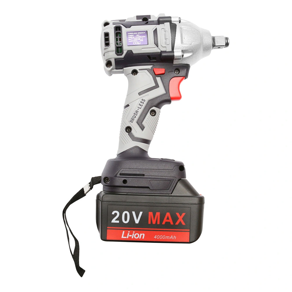 Πιστόλι Κρούσης Brushless Με Μπαταρία 20V 4000Mah 320Nm